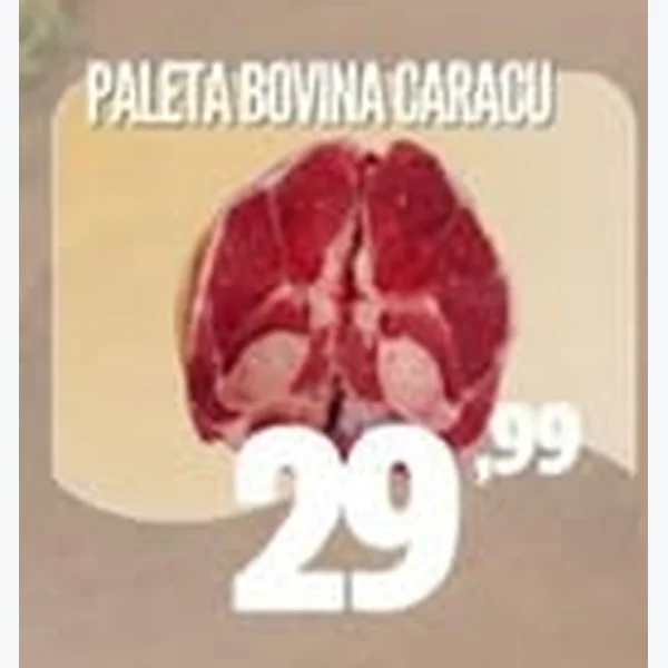 Recorte do encarte de Paleta Bovina Caracu