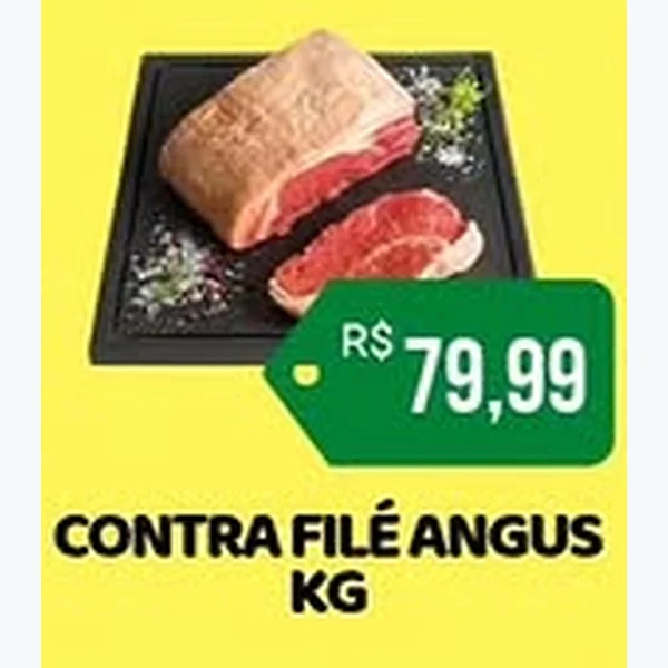 Recorte do encarte de Contra Filé Angus