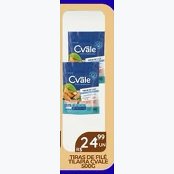 Tiras de Filé de Tilápia Cvale 500 g