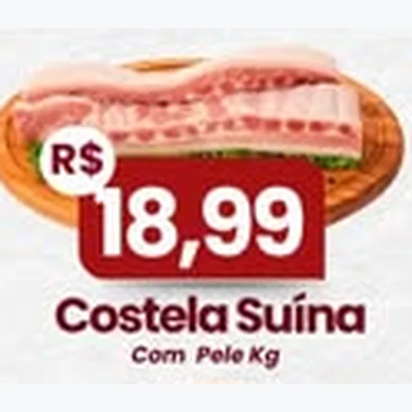 Costela Suína com Pele