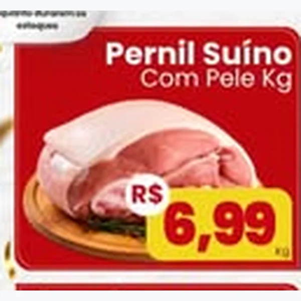 Pernil Suíno com Pele