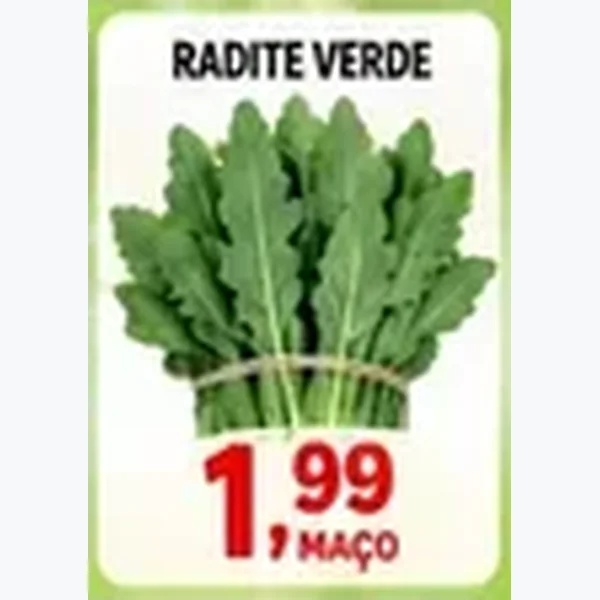 Recorte do encarte de Radite Verde