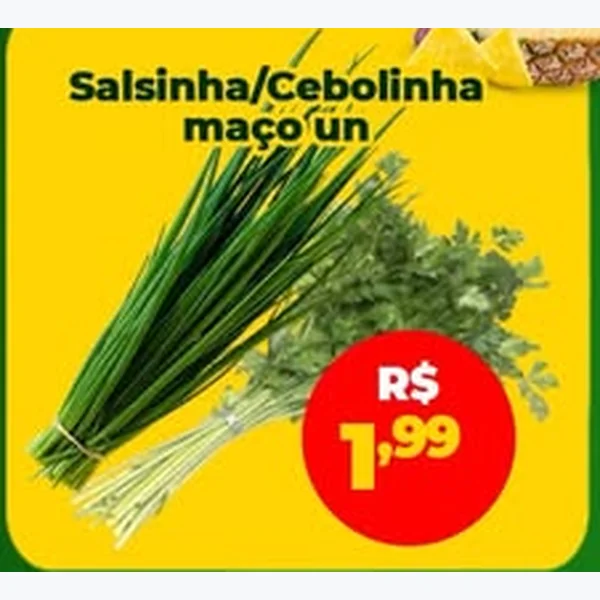 Recorte do encarte de Cebolinha
