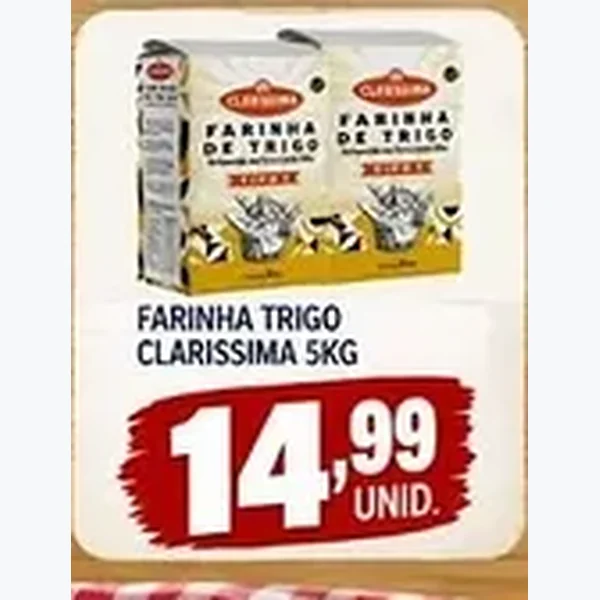 Farinha de Trigo Clarissima 5 kg