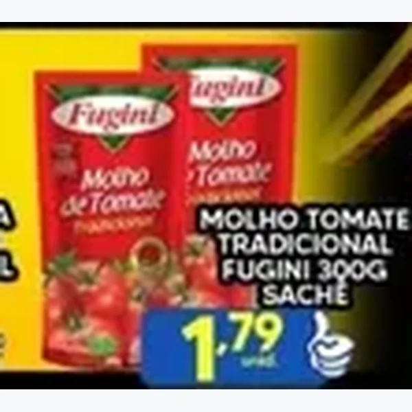 Molho de Tomate Tradicional Fugini 300 g