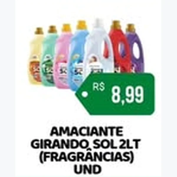 Amaciante Girando Sol 2 L