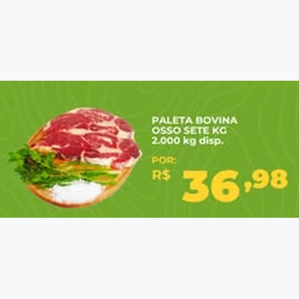 Paleta Bovina Osso Sete
