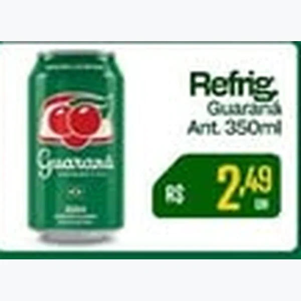 Refrigerante Guaraná Antarctica 350 ml