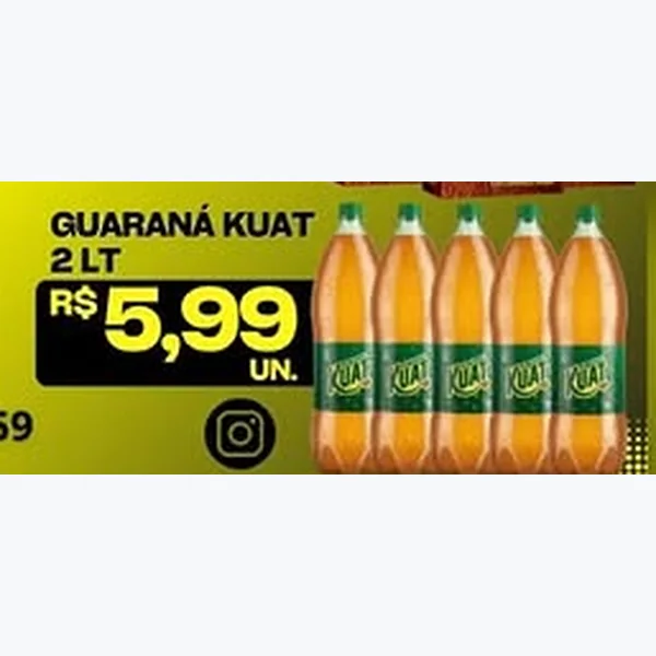 Guaraná Kuat 2 L