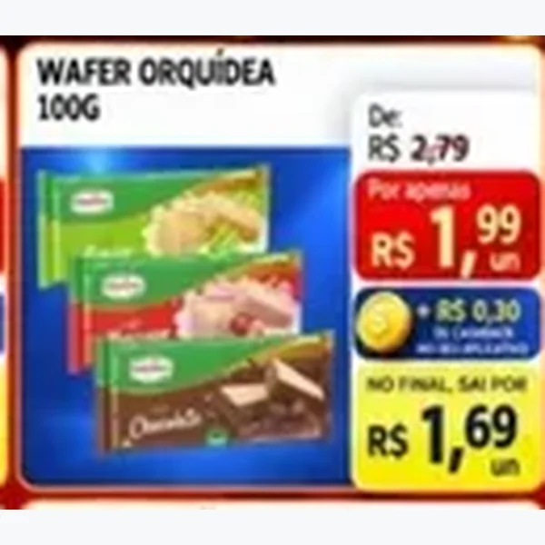 Wafer Orquídea 100 g