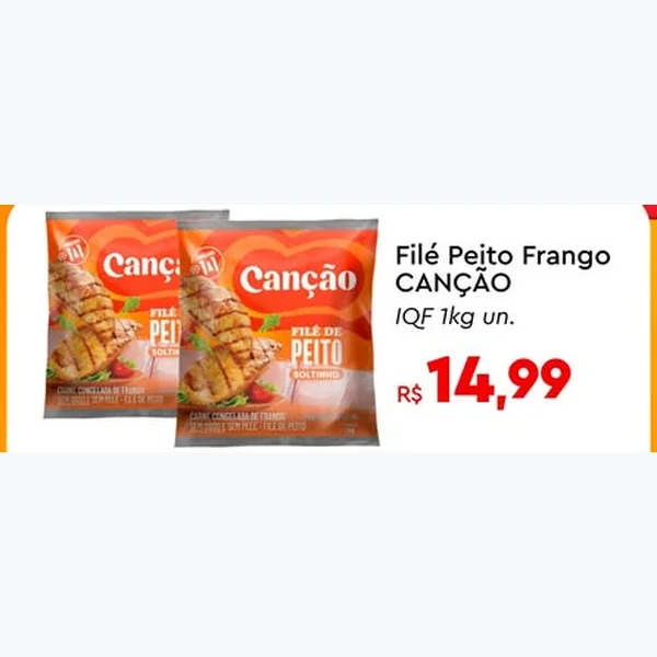 Filé de Peito Canção 1 kg