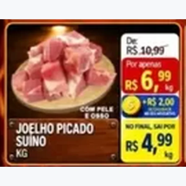 Joelho Picado Suíno