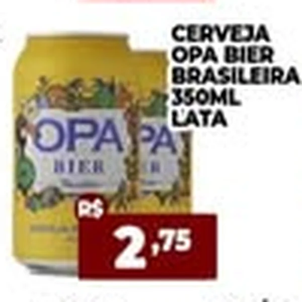 Cerveja Lata Opa Bier 350 ml