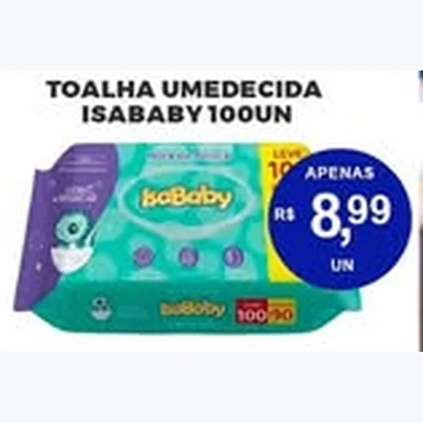 Toalha Umedecida Isababy