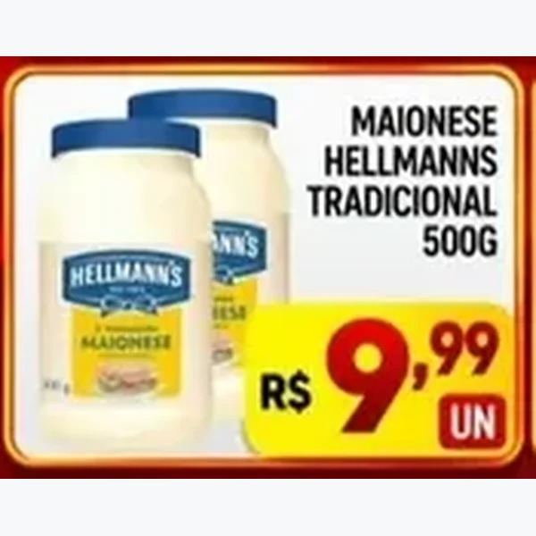 Maionese Tradicional Hellmann's 500 g