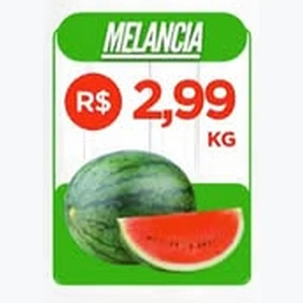 Recorte do encarte de Melancia