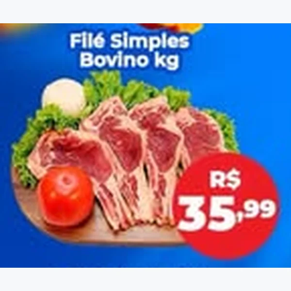 Filé Simples Bovino