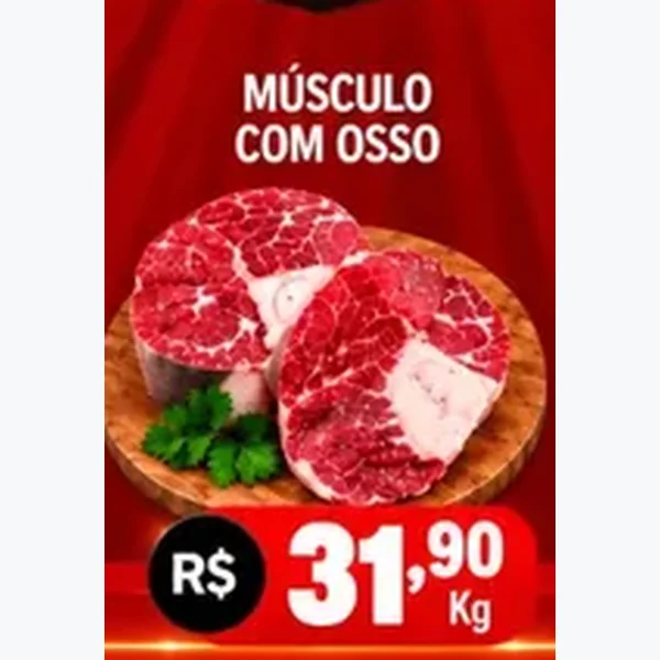 Músculo com Osso