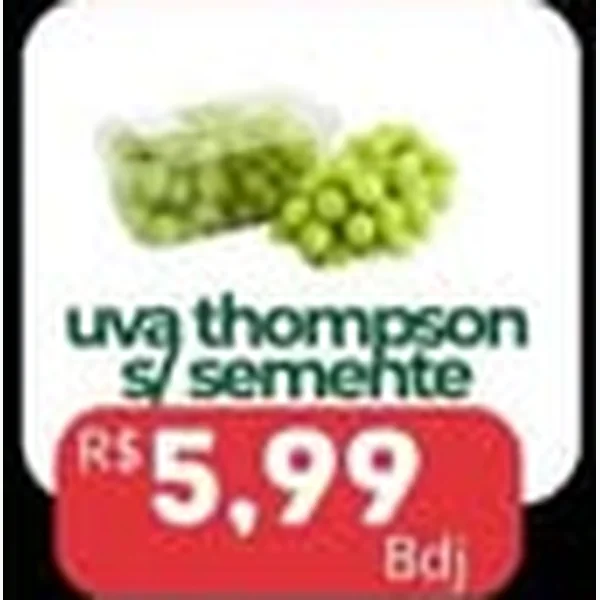 Uva Thompson S/ Semente