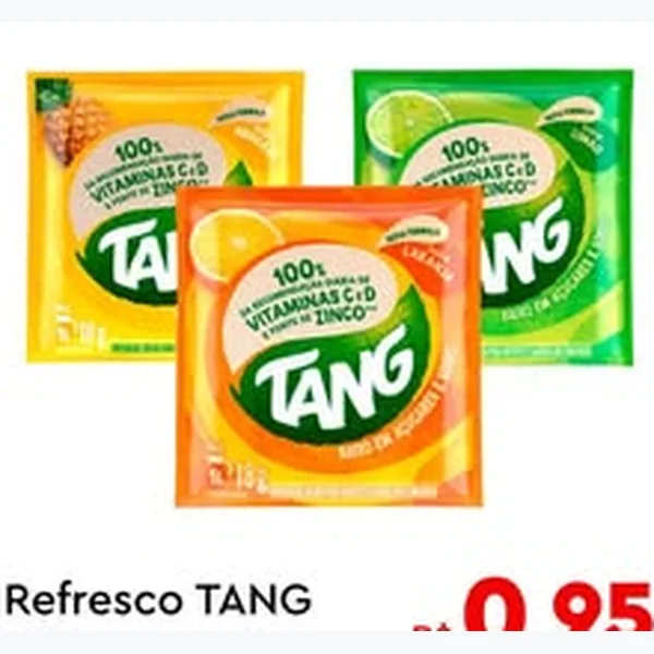 Recorte do encarte de Refresco TANG 18 g