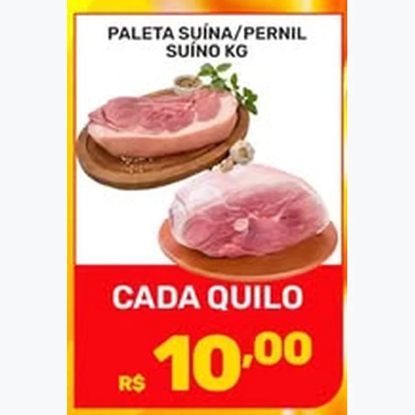 Recorte do encarte de Pernil Suíno