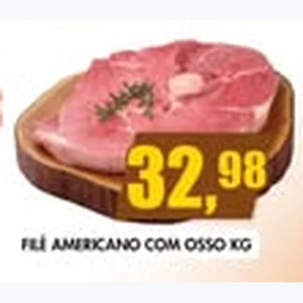 Recorte do encarte de Filé Americano com Osso
