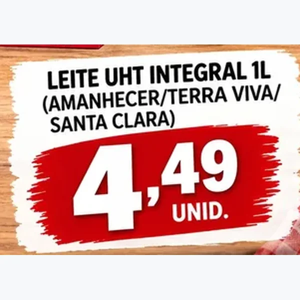 Leite Uht Integral Amanhecer 1 L