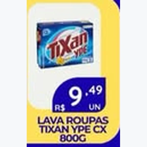 Lava Roupas Tixan Ypê 800 g