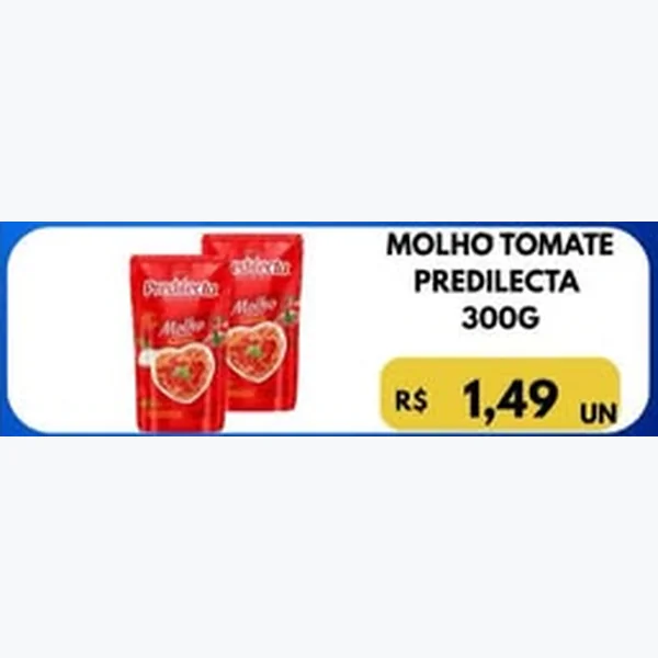 Molho de Tomate Predilecta 300 g