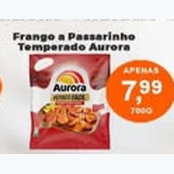 Frango a Passarinho Temperado Aurora