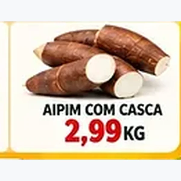 Recorte do encarte de Aipim com Casca