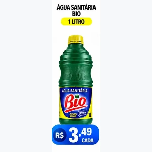 Água Sanitária Bio 1 L