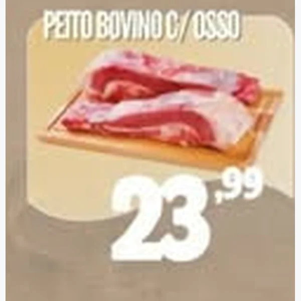 Peito Bovino C/ Osso