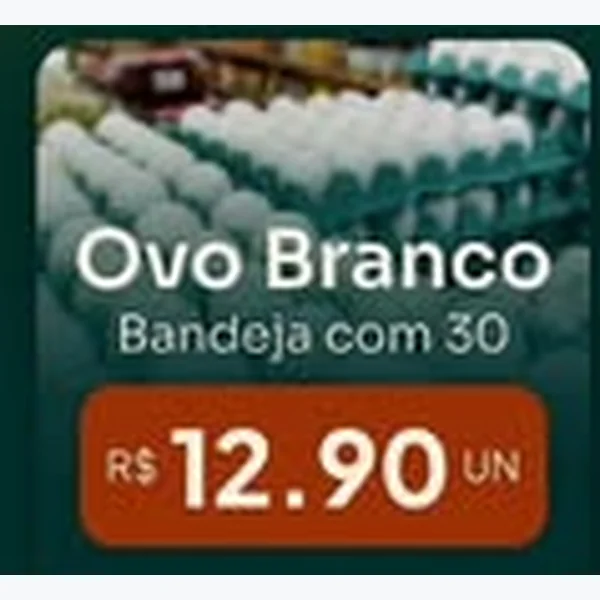 Ovos Brancos 30 un