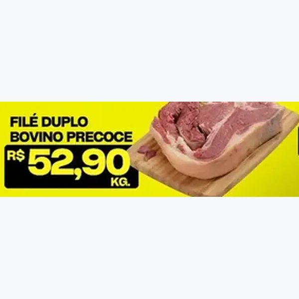 Filé Duplo Bovino Precoce