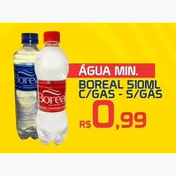 Água Mineral sem Gás Boreal 510 ml