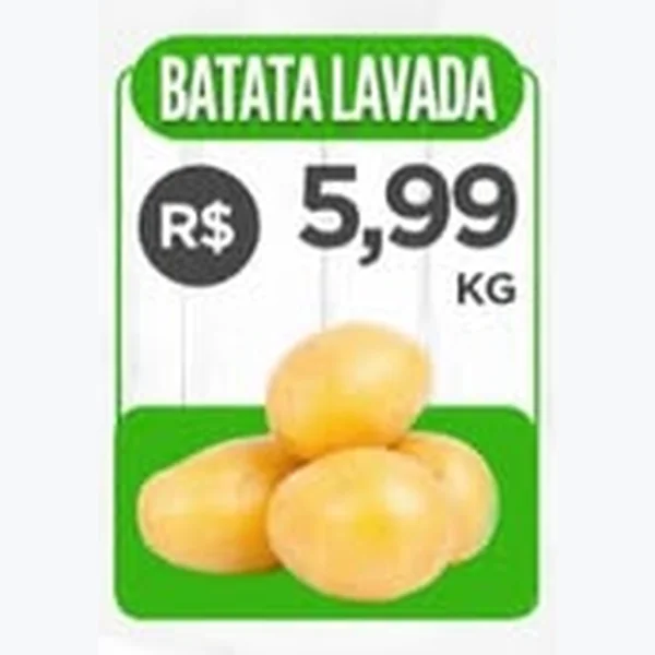 Recorte do encarte de Batata Lavada