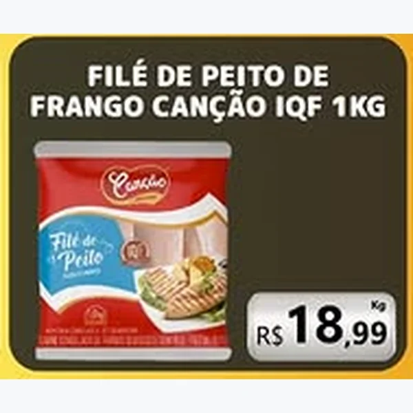 Filé de Peito de Frango Iqf Canção