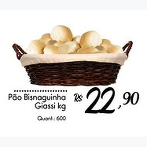 Recorte do encarte de Pão Bisnaguinha