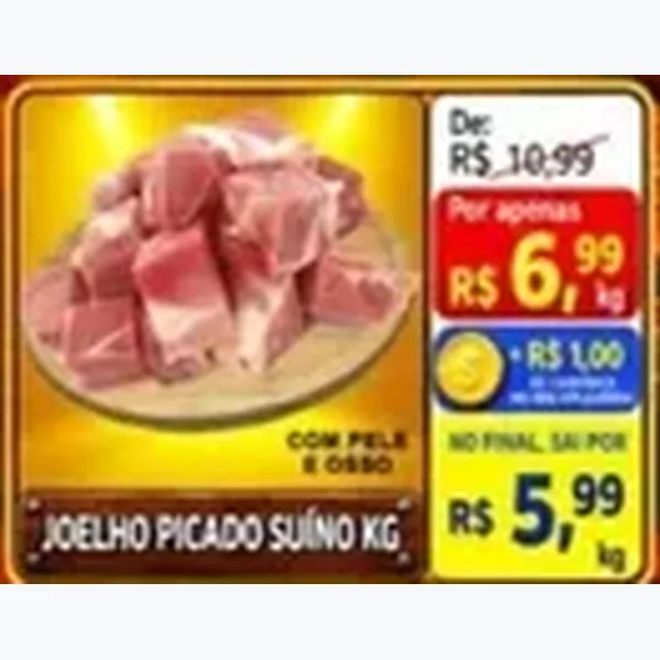 Joelho Picado Suíno