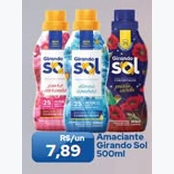 Amaciante Girando Sol 500 ml