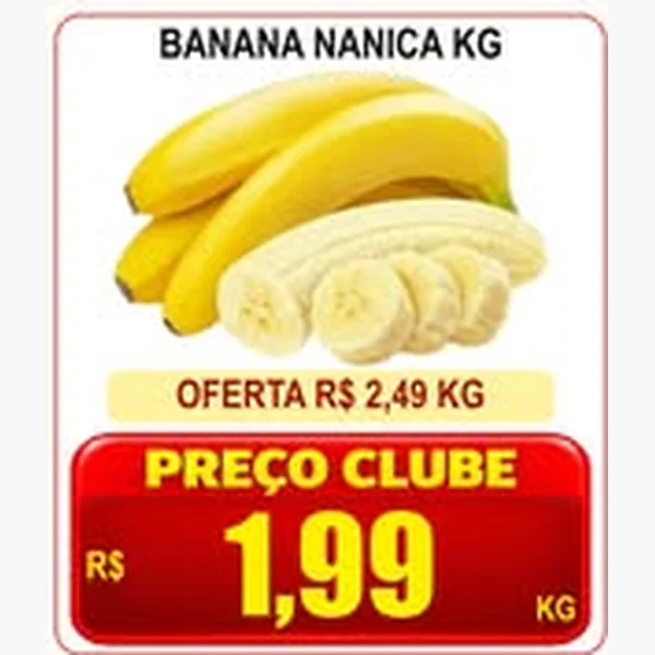 Recorte do encarte de Banana Nanica