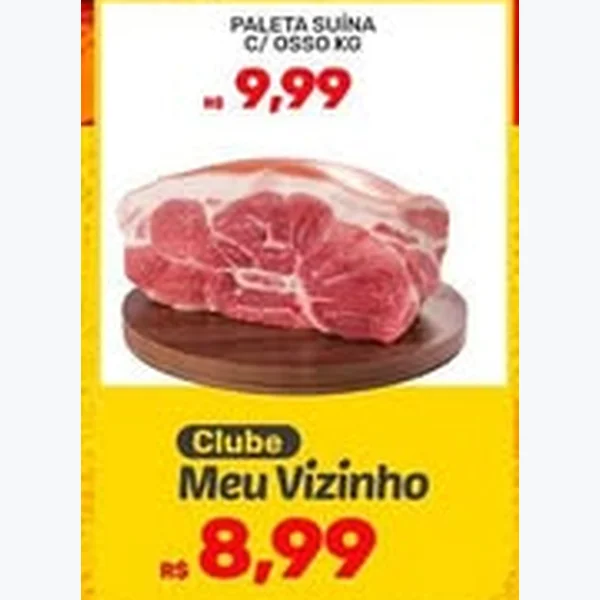 Paleta Suína com Osso