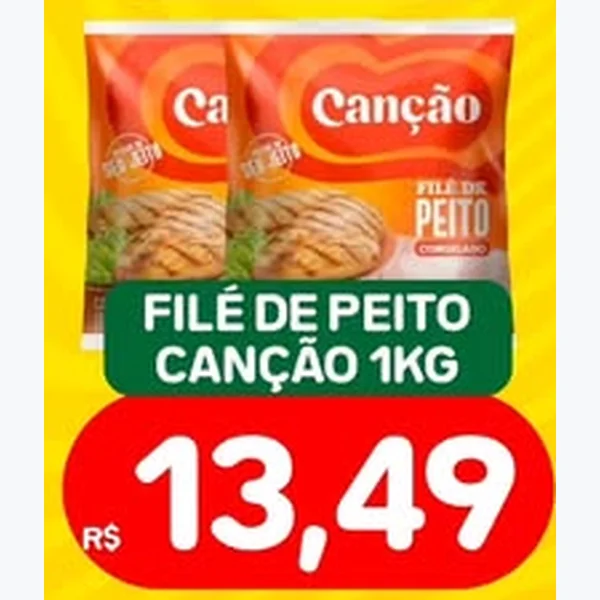 Filé de Peito Canção 1 kg