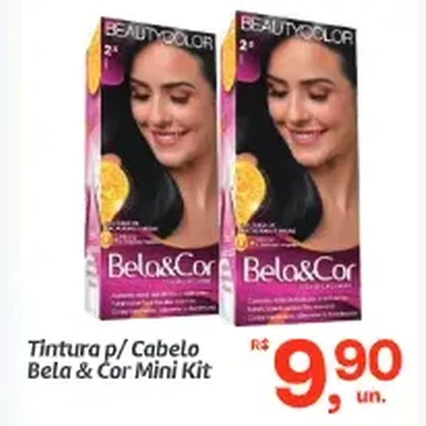 Tinta P/ Cabelo Bela&Cor