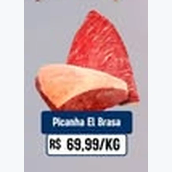 Recorte do encarte de Picanha El Brasa