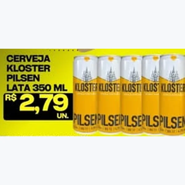 Cerveja Pilsen Kloster 350 ml