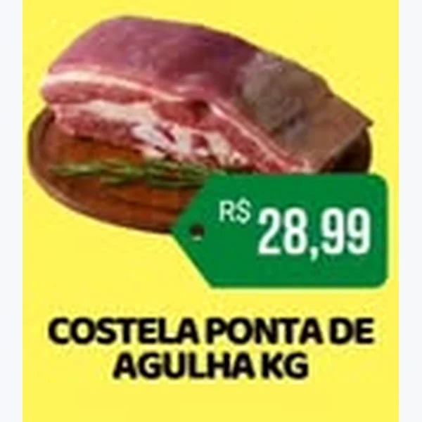 Recorte do encarte de Costela Ponta de Agulha
