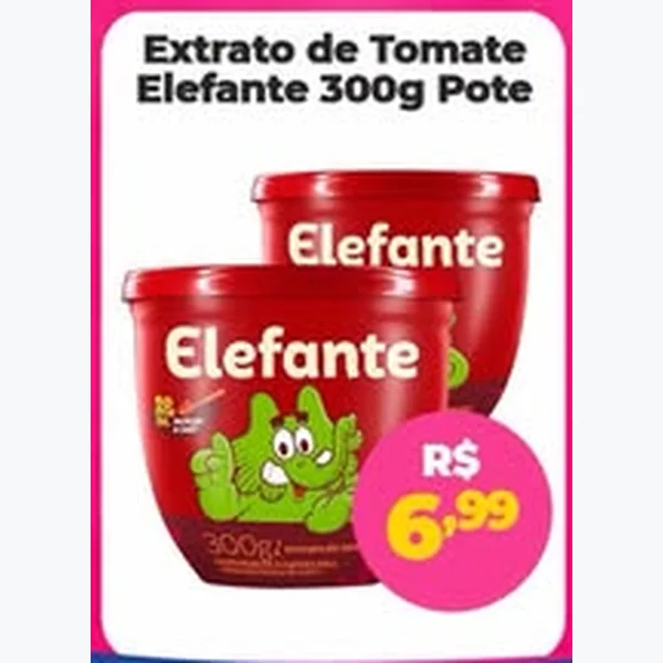 Extrato de Tomate Elefante 300 g