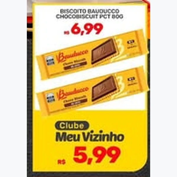 Chocobiscuit Bauducco 80 g